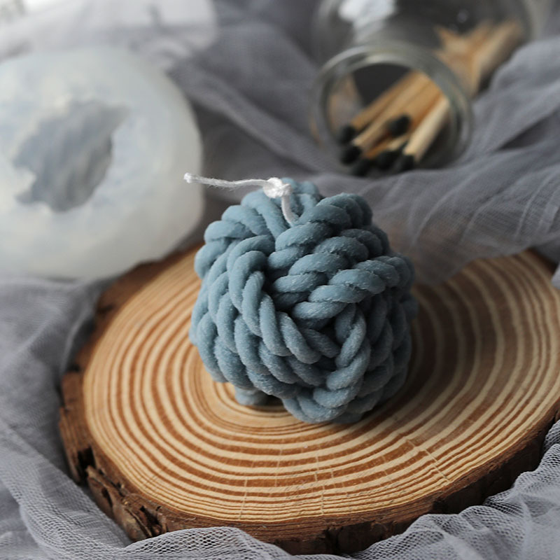 Soap Making Things - 3D Wool Shape Candle Mold Scented