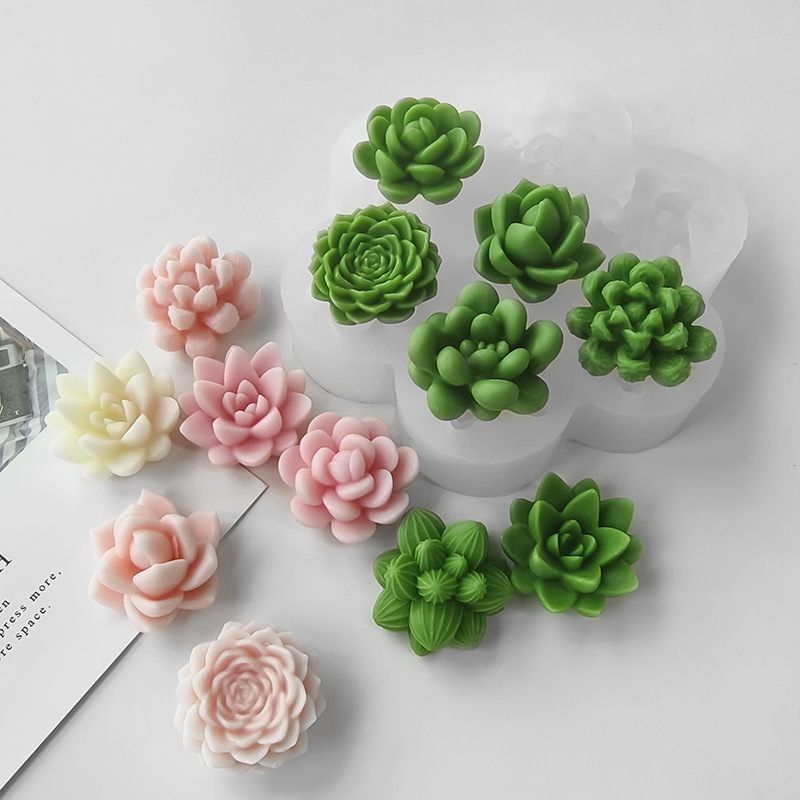 7 In1 Succulent Cactus Silicon - Soap Making Things review and price