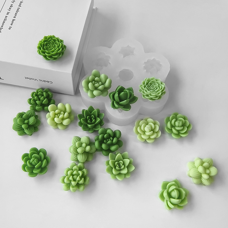 7 In1 Succulent Cactus Silicon - Soap Making Things review and price