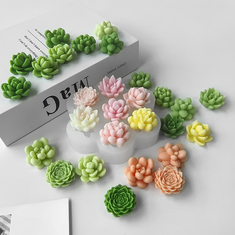 7 In1 Succulent Cactus Silicon - Soap Making Things review and price