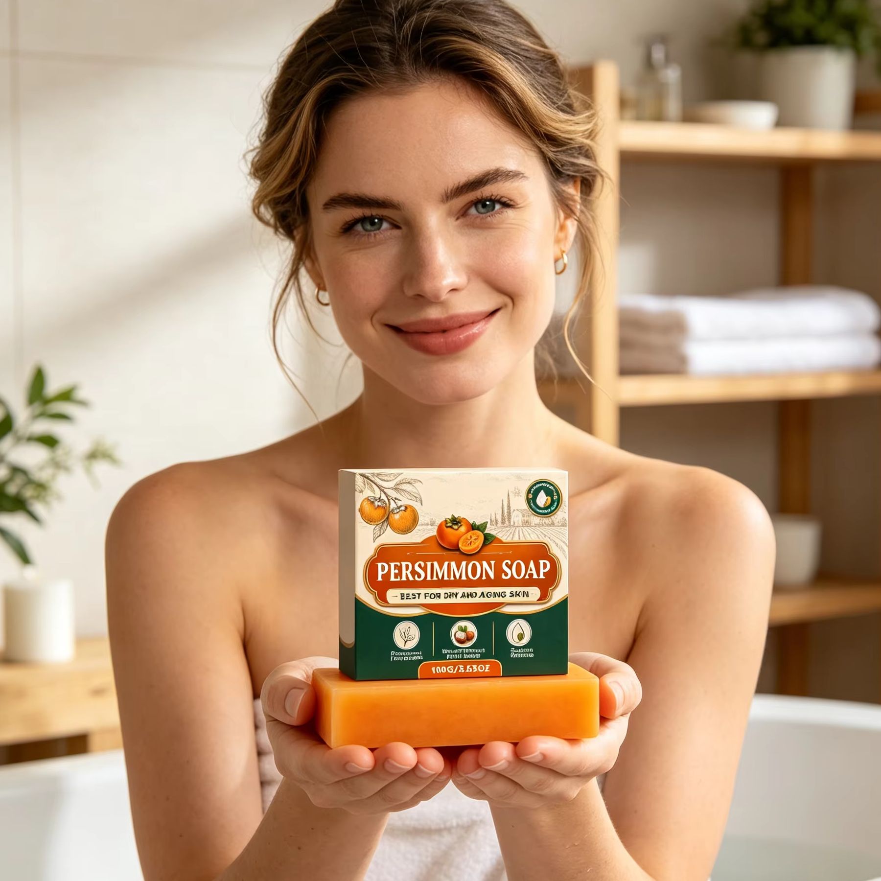 Persimmon Soap Body Odor Remov - Shea Butter Raw review and price