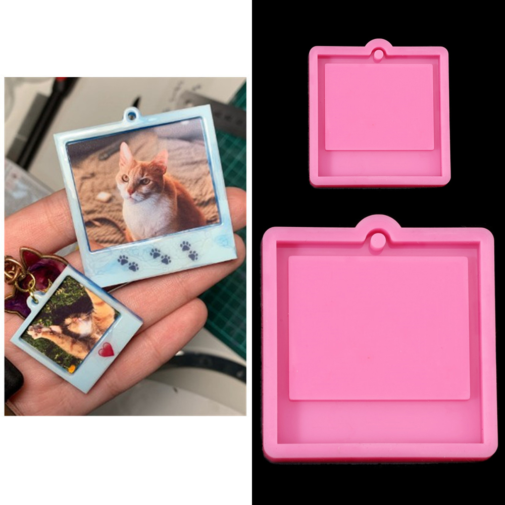 Photo Frame Epoxy Resin Keycha - Soap Making Ins review and price