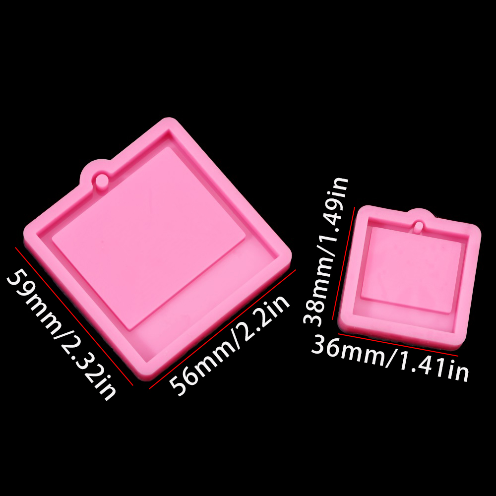 Photo Frame Epoxy Resin Keycha - Soap Making Ins review and price