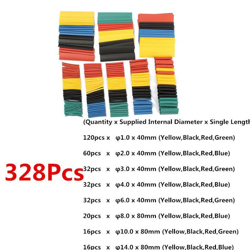 328pcs Heat Shrink Tube Kit Sh - Shrink Wrap Pvc review and price