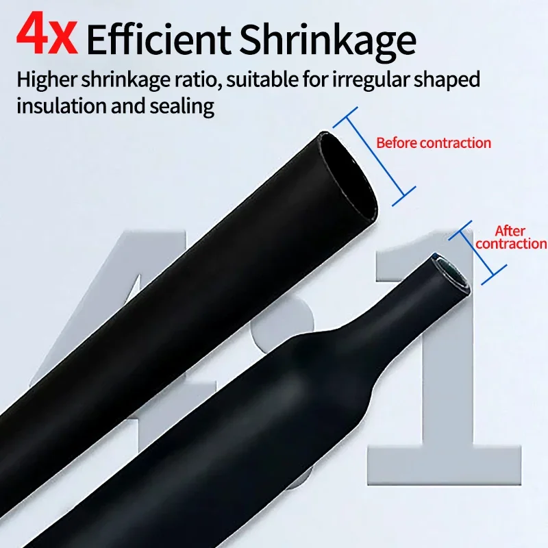Heat Shrink Tube with Glue Adh - Shrink Wrap Pvc review and price