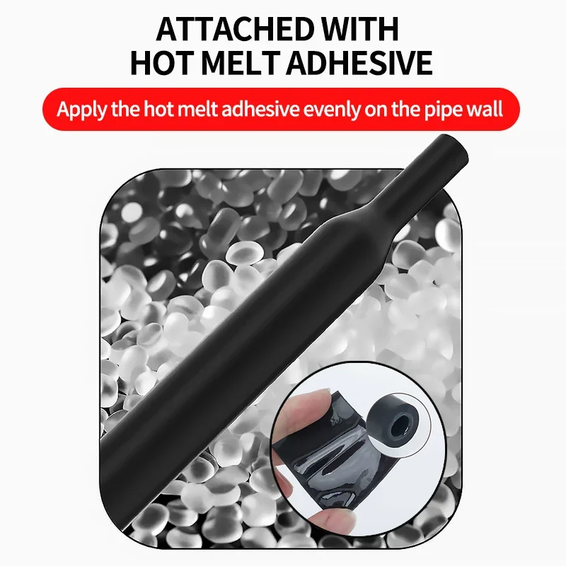 Heat Shrink Tube with Glue Adh - Shrink Wrap Pvc review and price
