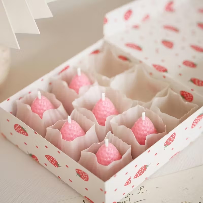 Strawberry Silicone Candle Mol - Soap Making Ins review and price