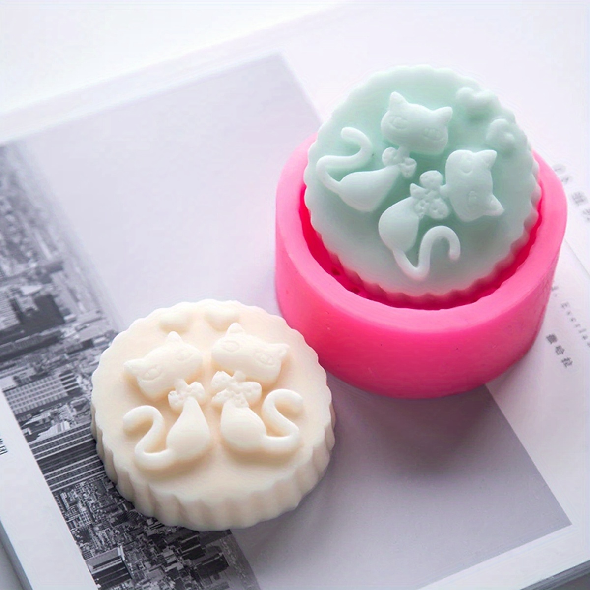 1-Piece Silicone Cat Soap Mold - Soap Making Things review and price