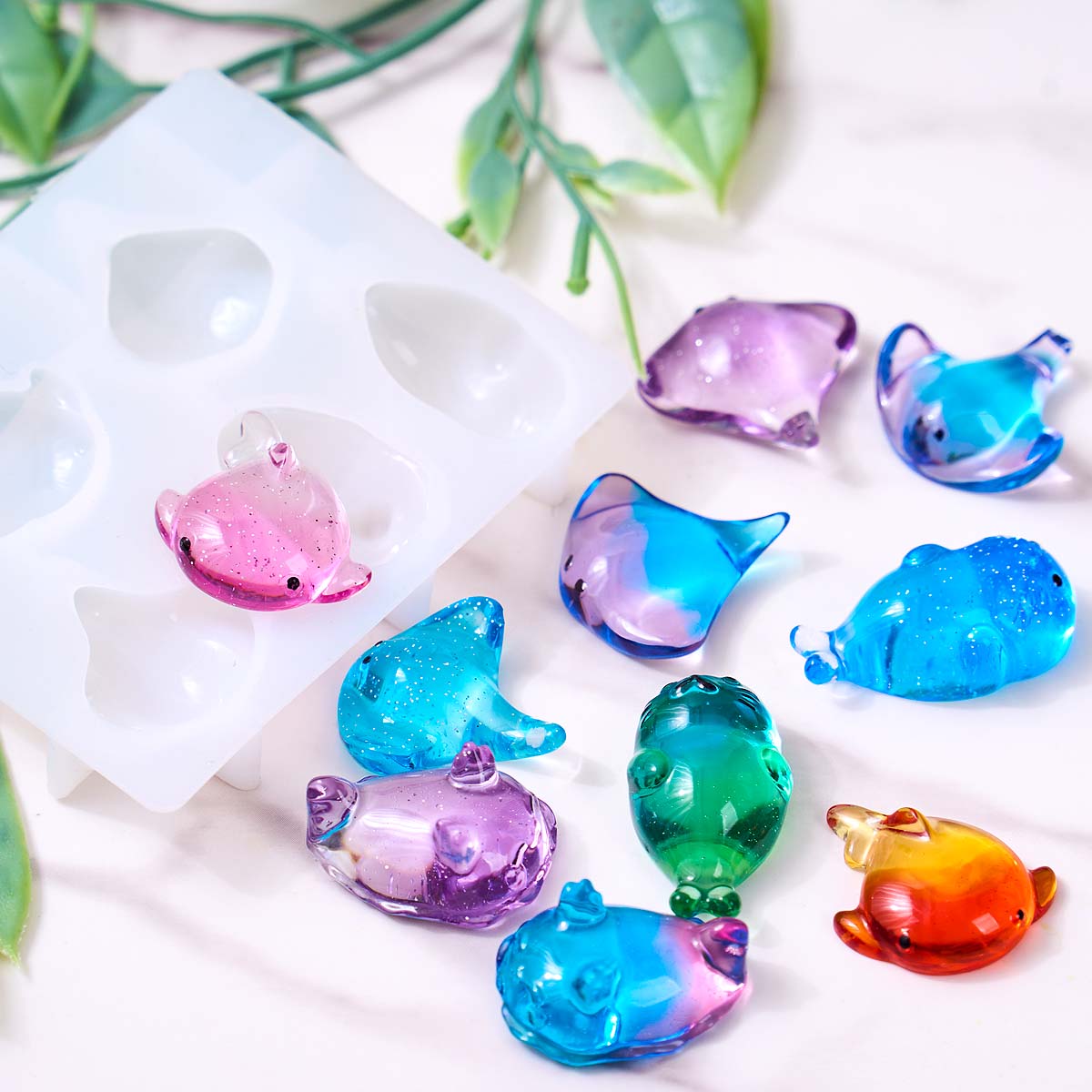 3D Healing Kawaii Manta Ray Wh - Soap Making Ins review and price