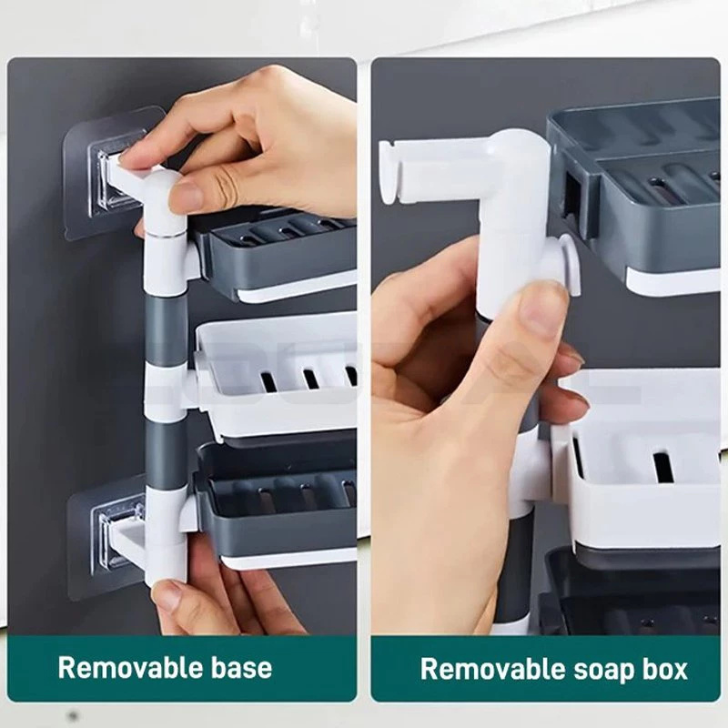 2/3/4 Rotating Drain Soap Box, - Soap Making Box review and price