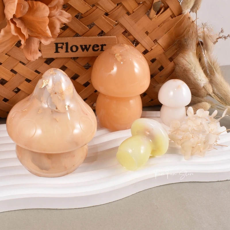3D Mushroom Candle Silicone Mo - Soap Making Things review and price