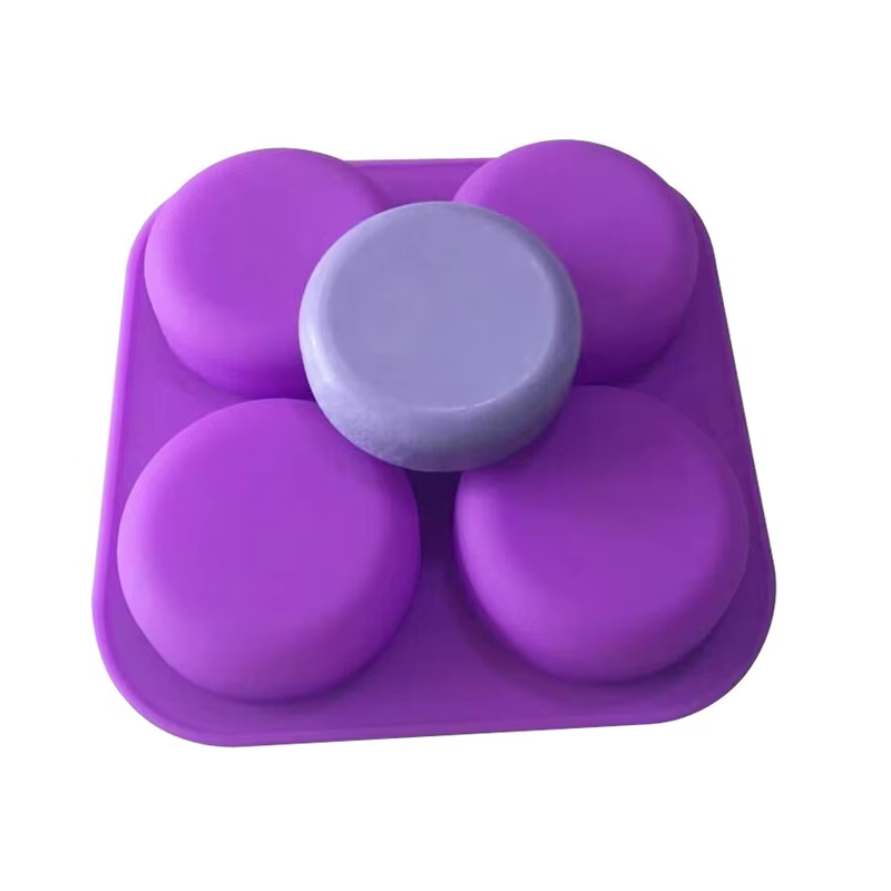 1-2 PCS 4 Cavity Reusable Roun - Soap Making Things review and price