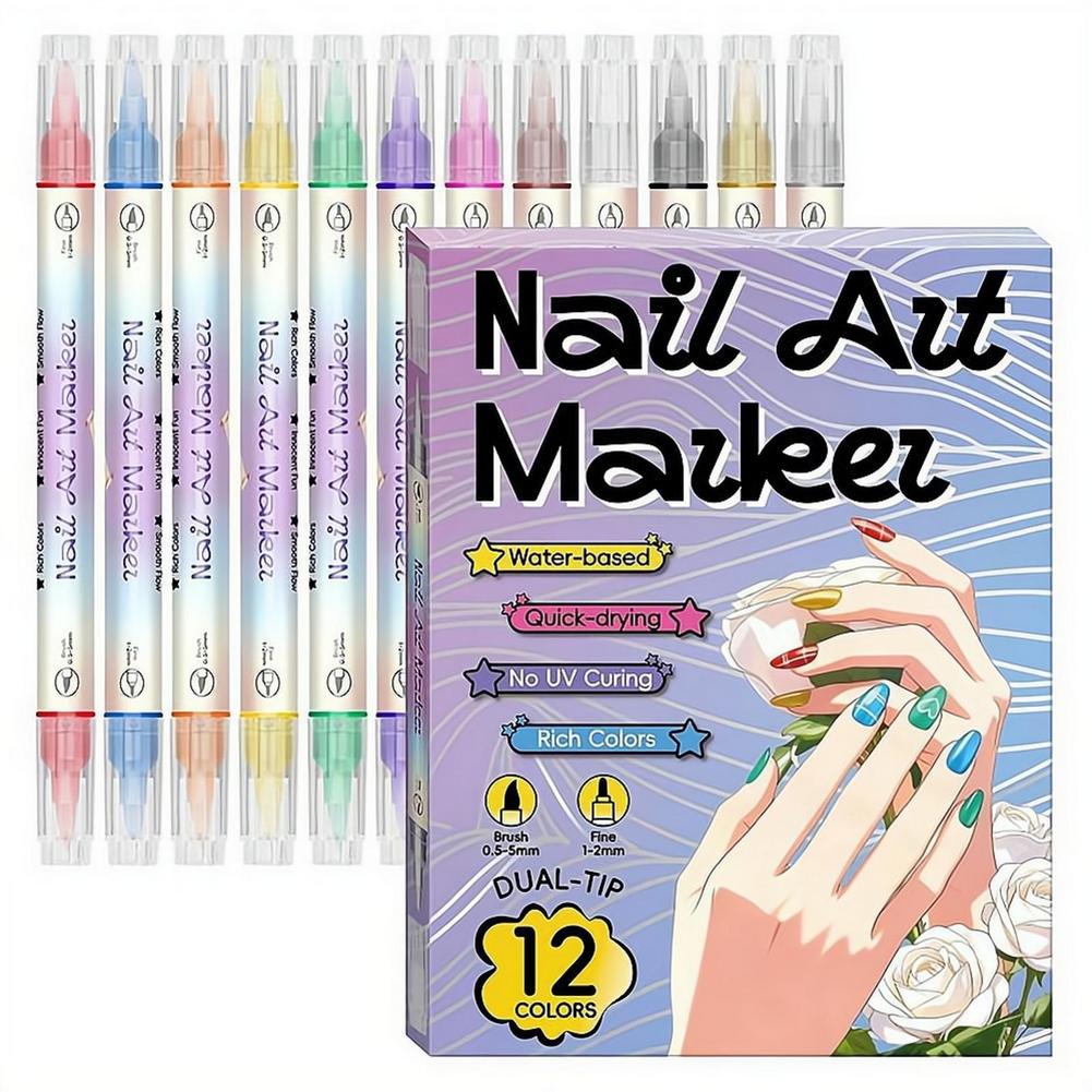 12/24 Colors Dual Tip Nail Art - Copic Marker Sketch review and price