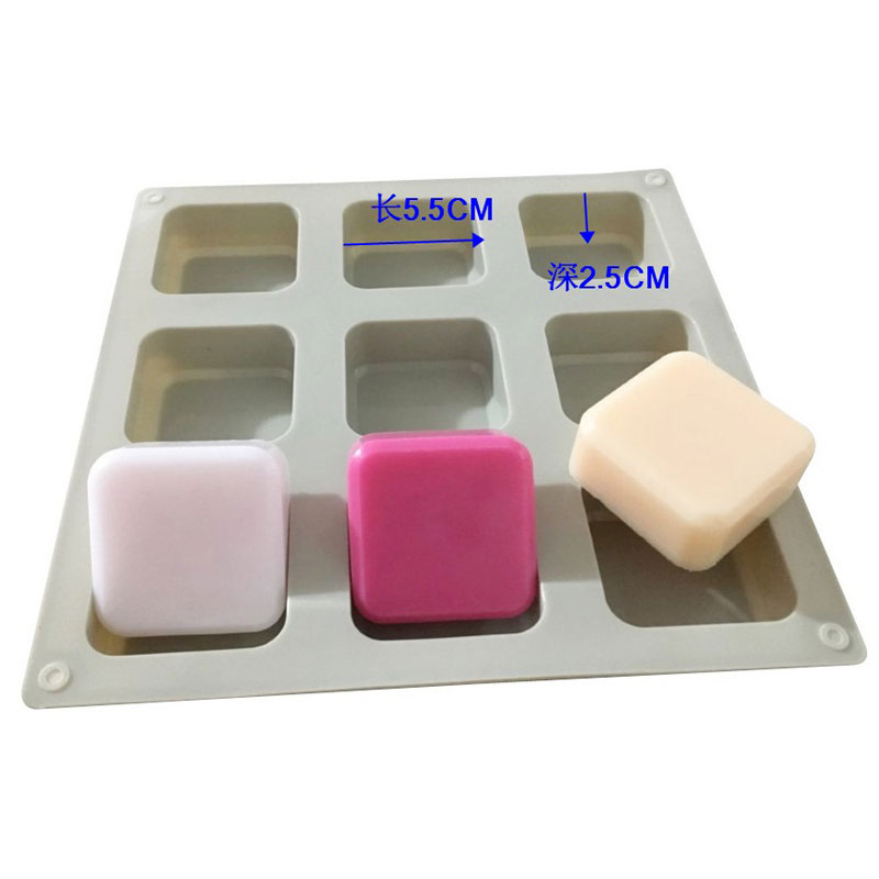 1 PCS Silicone Soap Molds 9 Ca - Soap Making Things review and price