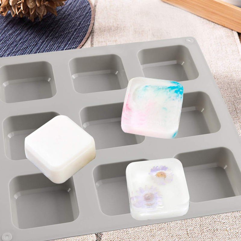 1 PCS Silicone Soap Molds 9 Ca - Soap Making Things review and price