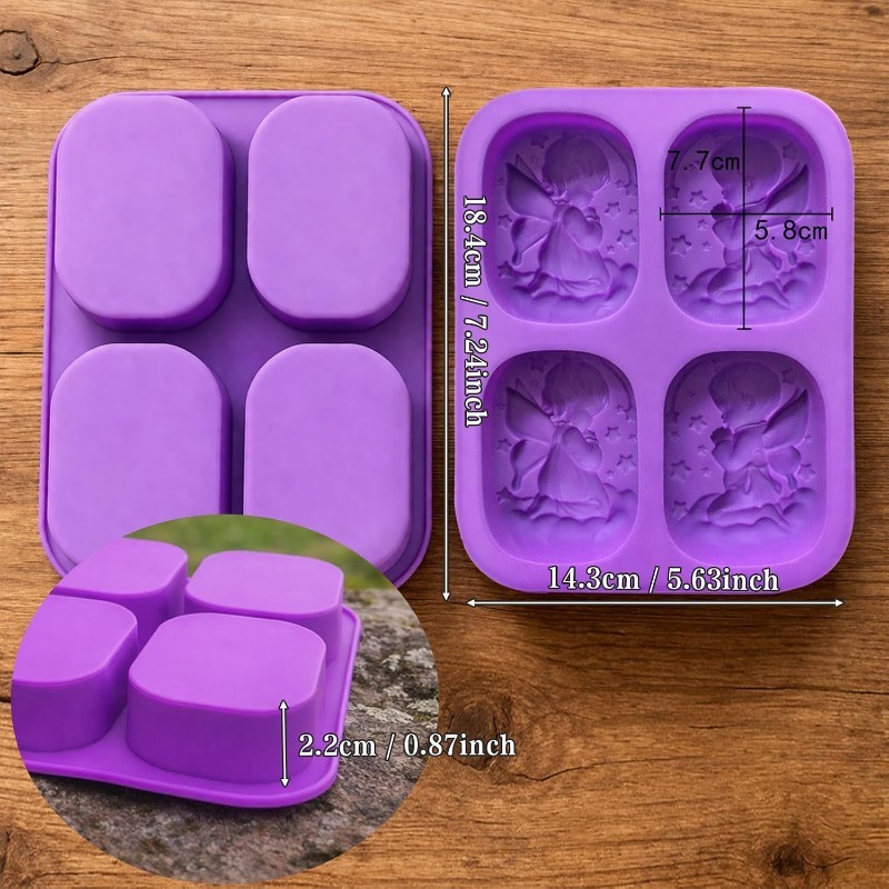 Angel Silicone Mold For Soap M - Soap Making Things review and price