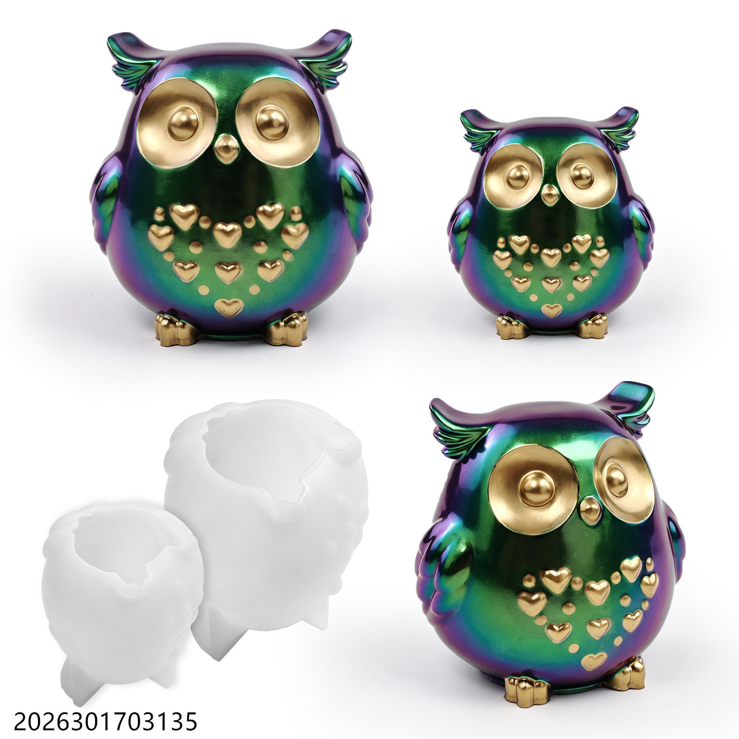 Owl Silicone Mold 3D Bird Shap - Soap Making Things review and price