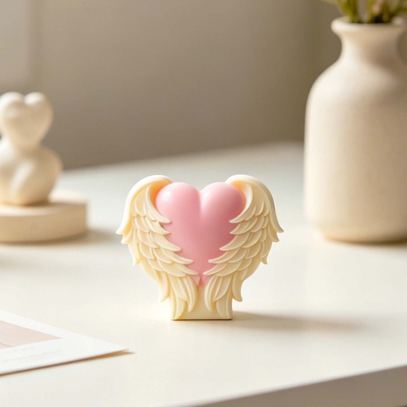 3D Love Wings Silicone Candle  - Soap Making Ins review and price