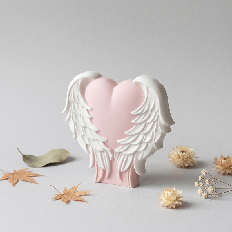 3D Love Wings Silicone Candle  - Soap Making Ins review and price